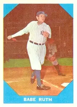 Front of Babe Ruth