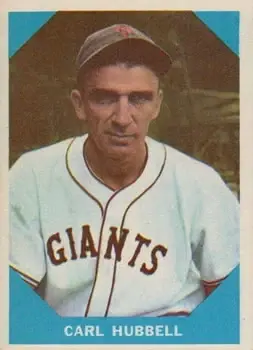 1960 Fleer Baseball Greats #4 Carl Hubbell