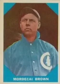 1960 Fleer Baseball Greats #9 Mordecai Brown