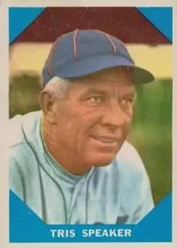 1960 Fleer Baseball Greats #10 Tris Speaker