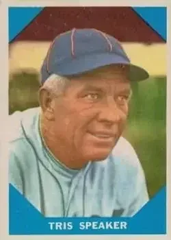 1960 Fleer Baseball Greats #10 Tris Speaker