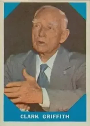 1960 Fleer Baseball Greats #15 Clark Griffith
