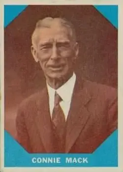1960 Fleer Baseball Greats #14 Connie Mack