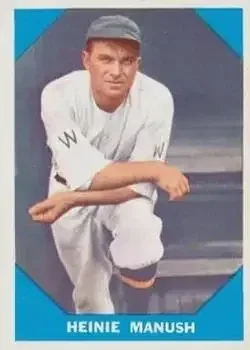 1960 Fleer Baseball Greats #18 Heinie Manush
