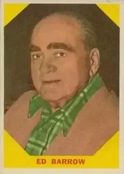 1960 Fleer Baseball Greats #23 Ed Barrow