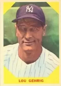 Front of Lou Gehrig