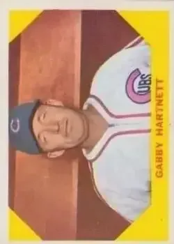 1960 Fleer Baseball Greats #29 Gabby Hartnett
