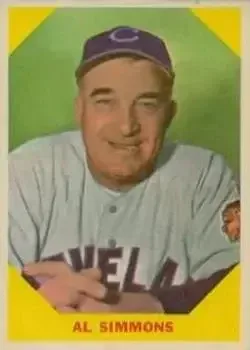 1960 Fleer Baseball Greats #32 Al Simmons