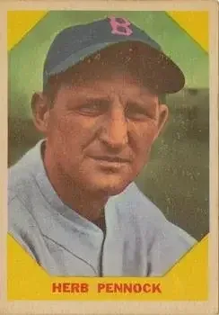 1960 Fleer Baseball Greats #35 Herb Pennock