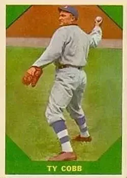 1960 Fleer Baseball Greats #42 Ty Cobb
