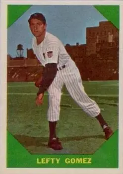 1960 Fleer Baseball Greats #54 Lefty Gomez