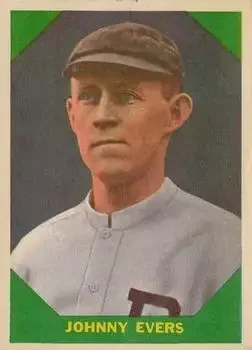 1960 Fleer Baseball Greats #57 Johnny Evers