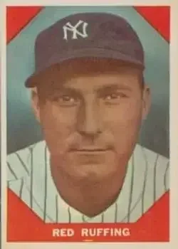 1960 Fleer Baseball Greats #63 Red Ruffing