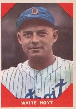 1960 Fleer Baseball Greats #69 Waite Hoyt
