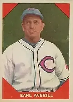 1960 Fleer Baseball Greats #71 Earl Averill