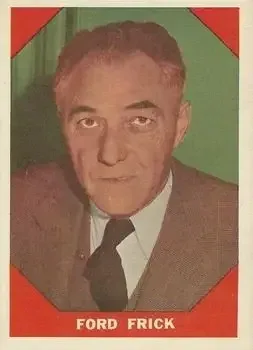 1960 Fleer Baseball Greats #74 Ford Frick