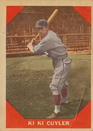1960 Fleer Baseball Greats #75 Kiki Cuyler