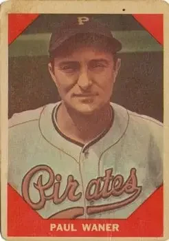 Front of Paul Waner