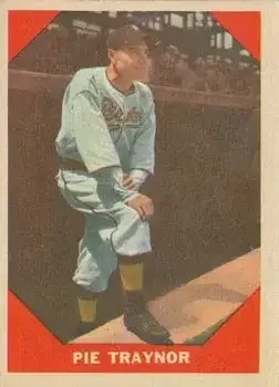 1960 Fleer Baseball Greats #77 Pie Traynor