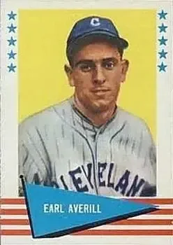 1961 Fleer Baseball Greats (F418-3) #5 Earl Averill