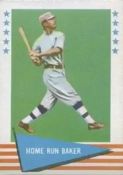 1961 Fleer Baseball Greats (F418-3) #6 Frank Baker