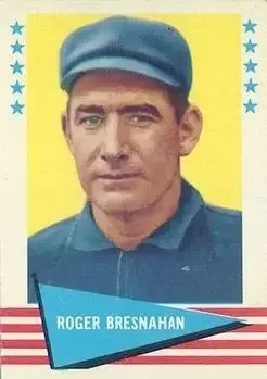 1961 Fleer Baseball Greats (F418-3) #10 Roger Bresnahan