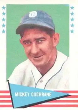 1961 Fleer Baseball Greats (F418-3) #15 Mickey Cochrane