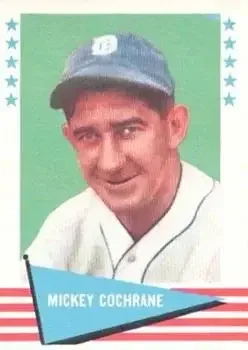 1961 Fleer Baseball Greats (F418-3) #15 Mickey Cochrane