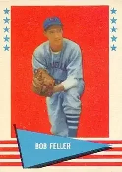 1961 Fleer Baseball Greats (F418-3) #25 Bob Feller