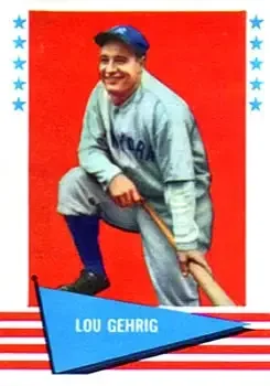 Front of Lou Gehrig