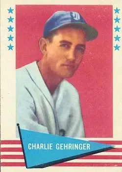1961 Fleer Baseball Greats (F418-3) #32 Charlie Gehringer