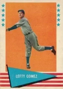 1961 Fleer Baseball Greats (F418-3) #34 Lefty Gomez