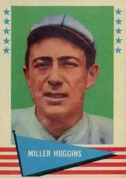1961 Fleer Baseball Greats (F418-3) #46 Miller Huggins