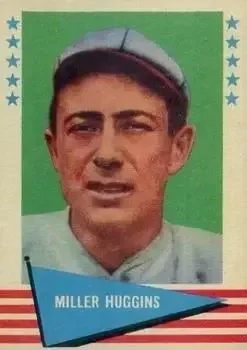 1961 Fleer Baseball Greats (F418-3) #46 Miller Huggins