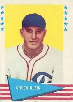Front of Chuck Klein