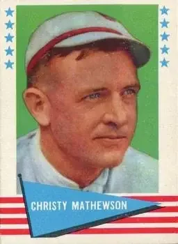 Front of Christy Mathewson