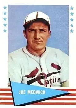 1961 Fleer Baseball Greats (F418-3) #61 Joe Medwick
