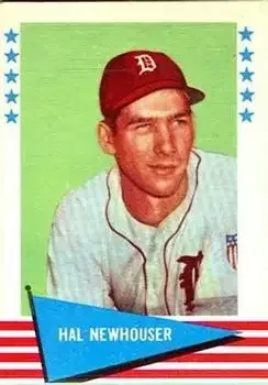 1961 Fleer Baseball Greats (F418-3) #66 Hal Newhouser