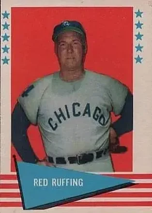 1961 Fleer Baseball Greats (F418-3) #74 Red Ruffing