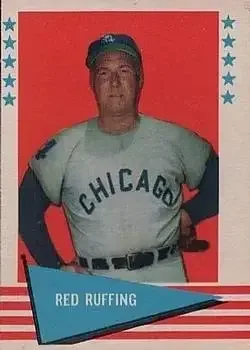 1961 Fleer Baseball Greats (F418-3) #74 Red Ruffing
