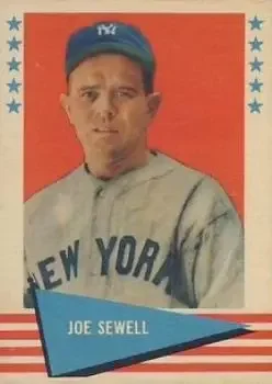 Front of Joe Sewell