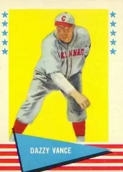 1961 Fleer Baseball Greats (F418-3) #81 Dazzy Vance