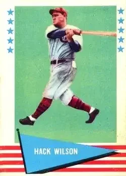 1961 Fleer Baseball Greats (F418-3) #87 Hack Wilson