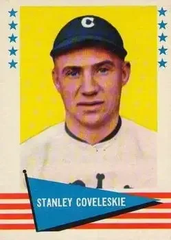 1961 Fleer Baseball Greats (F418-3) #100 Stanley Coveleski