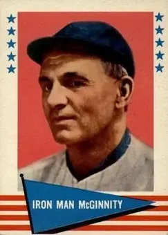 1961 Fleer Baseball Greats (F418-3) #126 - Iron Man McGinnity - New York Giants