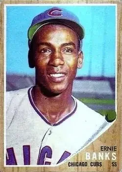 1962 Topps Venezuelan #25 Ernie Banks