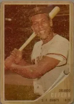 1962 Topps Venezuelan #40 Orlando Cepeda