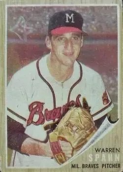 1962 Topps Venezuelan #100 Warren Spahn