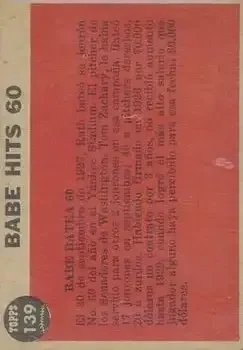 Back of Babe Ruth