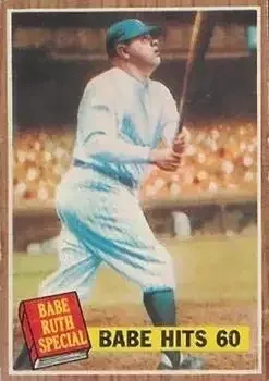 1962 Topps Venezuelan #139 Babe Ruth